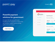 Tablet Screenshot of pointandpay.com